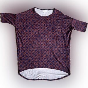 LuLaRoe Geometric Patterned Irma Shirt